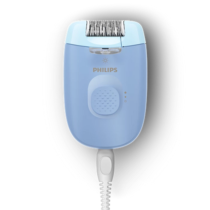 PHILIPS 4000. sērijas epilators ar vadu, zils BRE247/00