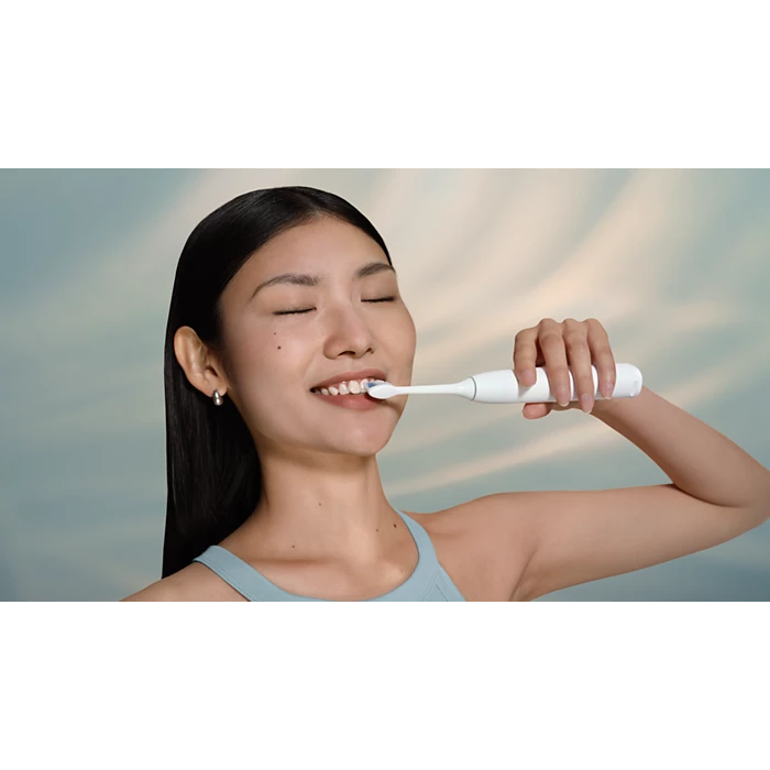 PHILIPS 5300 Sonic elektriskās zobu birstes, 2 gab., balta un melna HX7109/01