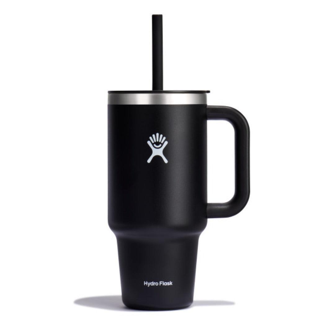 Termokrūze HYDRO FLASK ALL AROUND TRAVEL TUMBLER, 32 OZ (946ml) Melna - DomoTehnika