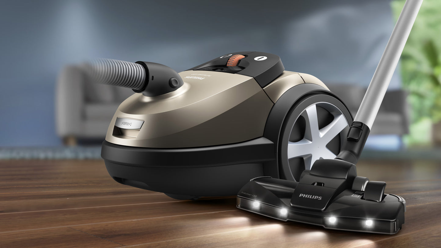 PHILIPS 8000 Series putekļsūcējs, 900 W, pelēks XD8152/12