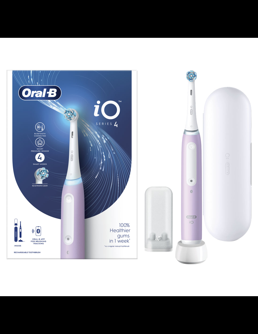 BRAUN Series iO4 el.zobu  birste, Lavender iOG4.1A6.1DK.LA