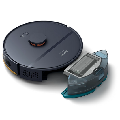 PHILIPS 2000. sērijas Putekļsūcējs robots ar mazgāšanas funkciju, Pusnakts zils XU2000/10