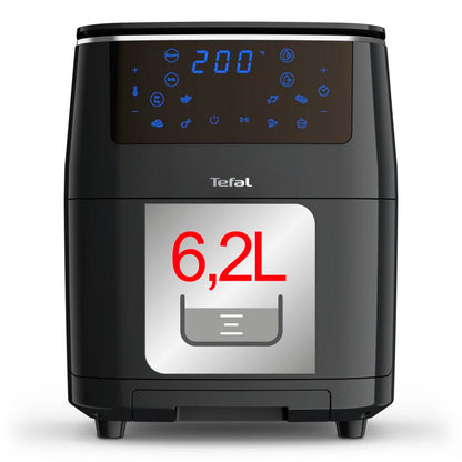TEFAL karstā gaisa friteris, Easy Fry &amp; Steam, 1700 W, 3in1, melns FW2018