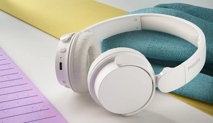 PHILIPS austiņas On-Ear ar Bluetooth, baltas TAH4209WT/00