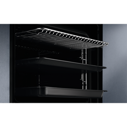 Electrolux Tvaika cepeškrāsns 600. sērija ar SteamBake, iebūv., melna EOD6P66WX