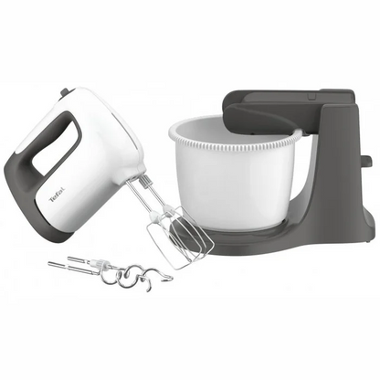 TEFAL mikseris Prep'Mix+, 500W, balts/pelēks HT464138
