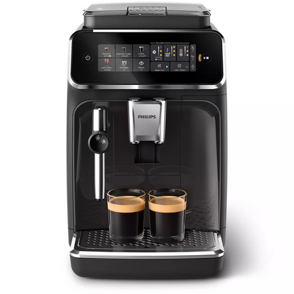 PHILIPS 3300 sērijas Espresso kafijas automāts, melns ar pelēku EP3324/40
