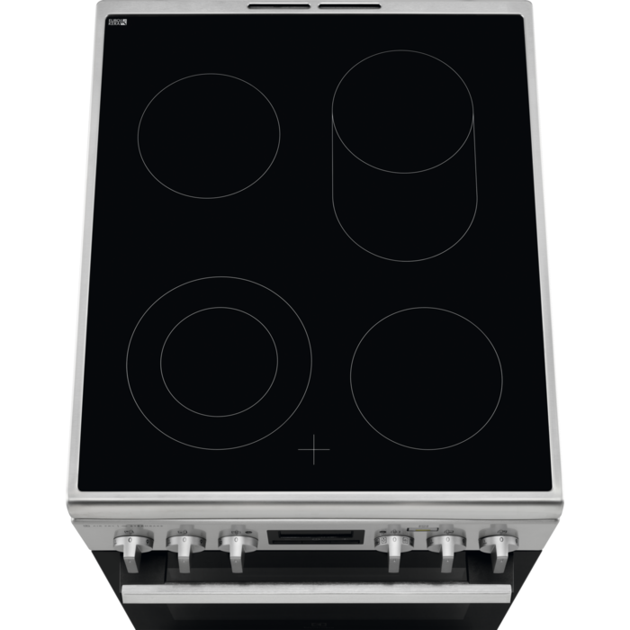 Electrolux elektriskā plīts ar elektrisko cepeškrāsni, nerūsoša tērauda, 50cm LKR564200X