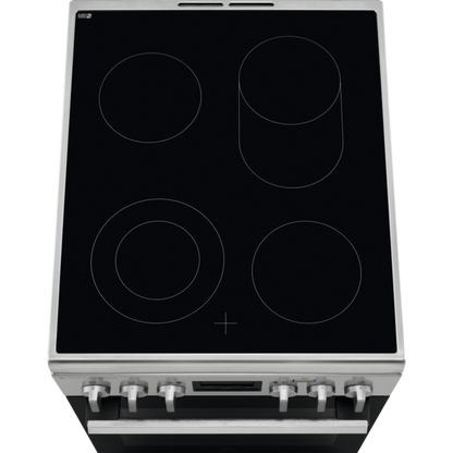 Electrolux elektriskā plīts ar elektrisko cepeškrāsni, nerūsoša tērauda, 50cm LKR564200X