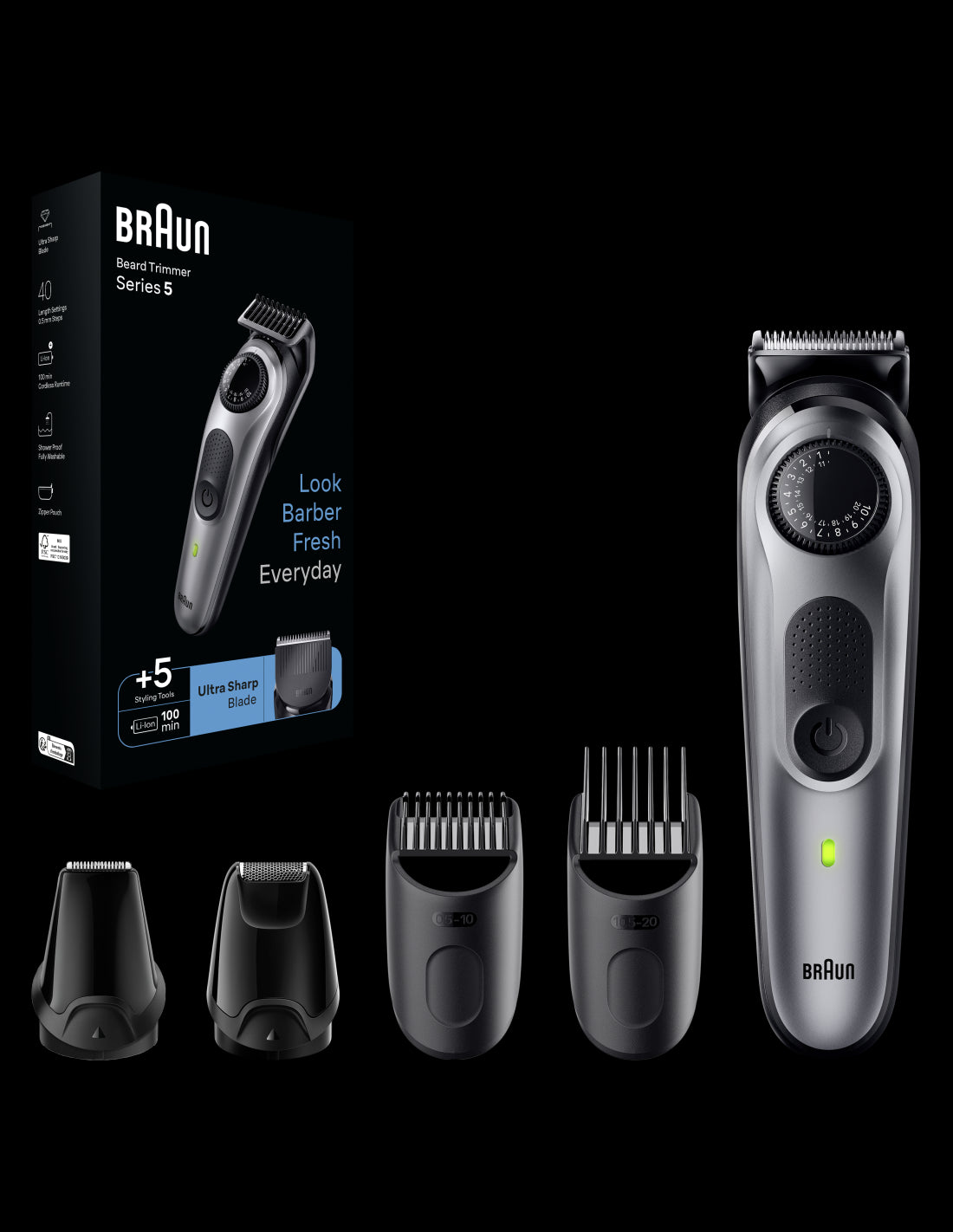 BRAUN bārdas trimmeris BT 5440