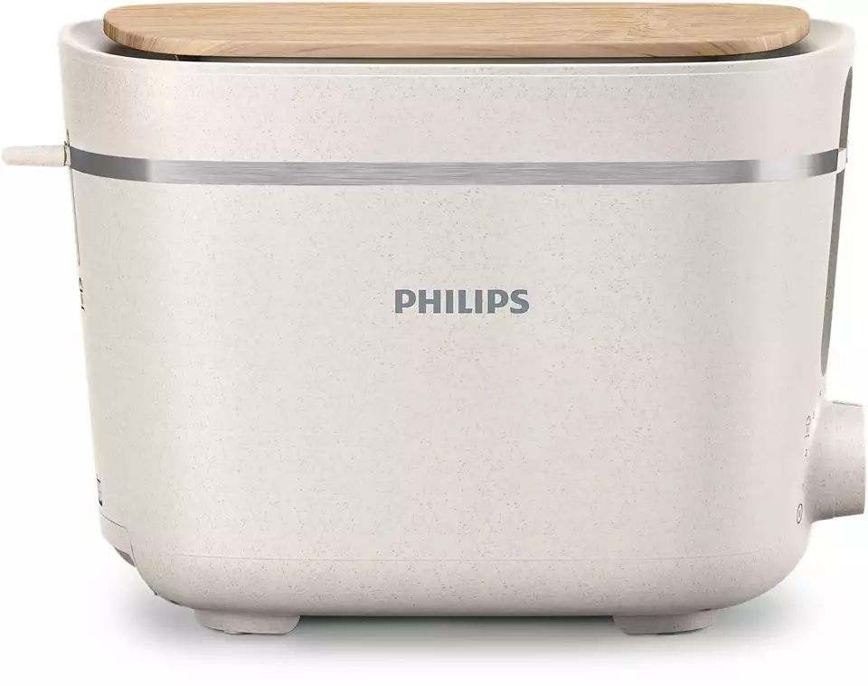 PHILIPS Eco Conscious Edition Tosteris, 830W, zīda balti matēts HD2640/10
