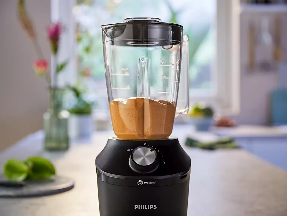 PHILIPS blenderis, 2 l, 600 W, melns HR2291/01