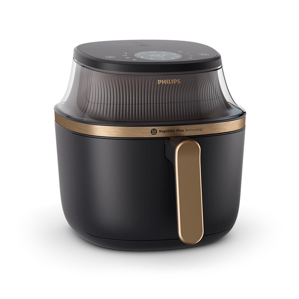 Philips 3000. sērijas karstā gaisa katls , 1700W, 6.2l , melns NA332/00