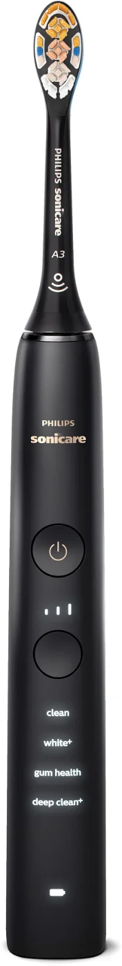PHILIPS Sonicare zobu birste DiamondClean 9000 ar īpašu lietotni, melna HX9911/17