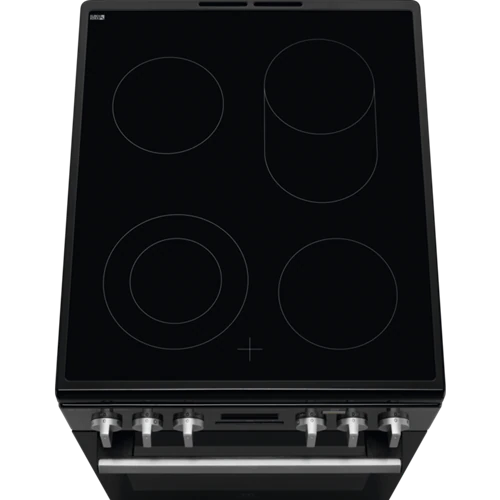 Electrolux elektriskā stikla keramikas plīts ar elektrisko cepeškrāsni, melna, 50cm LKR564200K