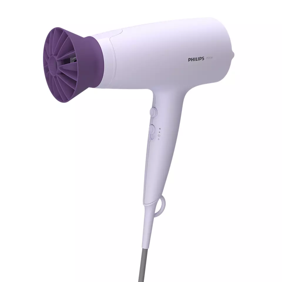 PHILIPS matu fēns, 2100 W, gaiši  violets BHD341/10