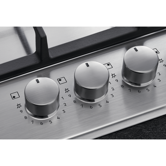 AEG gāzes plīts virsma (iebūv.), 60cm HGB64420SM