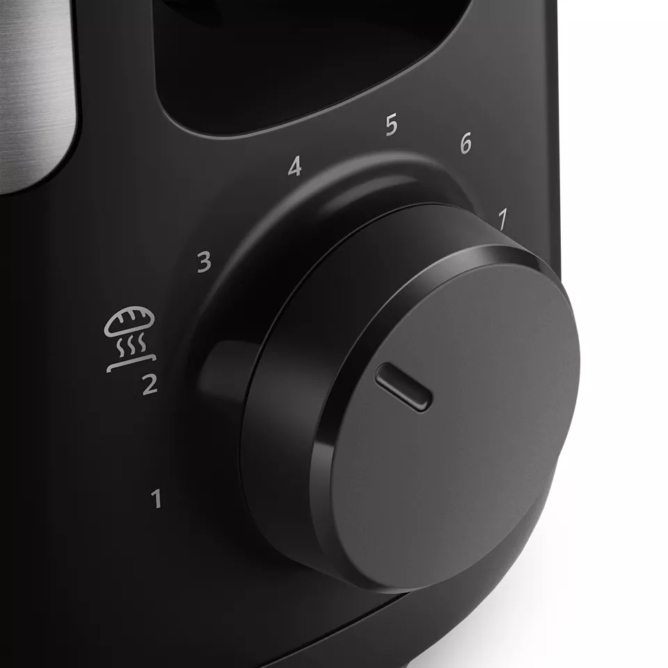 PHILIPS Tosteris, 950W, melns HD2692/90