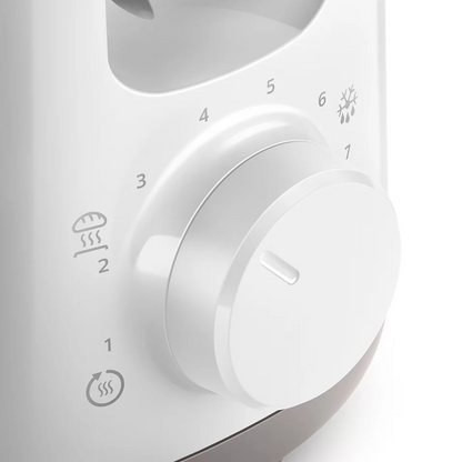 PHILIPS Daily Collection Tosteris, 830W, balts HD2590/00