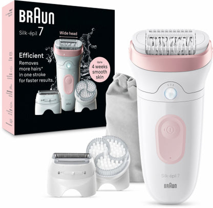 BRAUN Silk 7 epilators ar piederumiem SE7-060