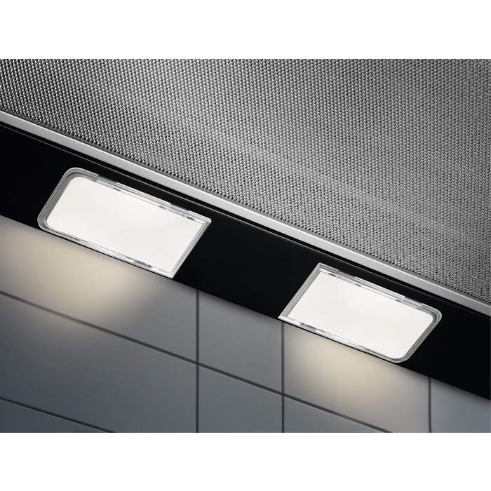 Electrolux izvelkams tvaika nosūcējs, 60 cm, C, melns LFP326FB