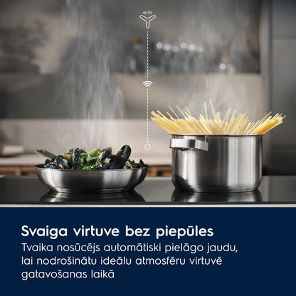 Electrolux 600 Flex Bridge ar Hob2Hood indukcijas plīts virsma, 60cm EIV64453