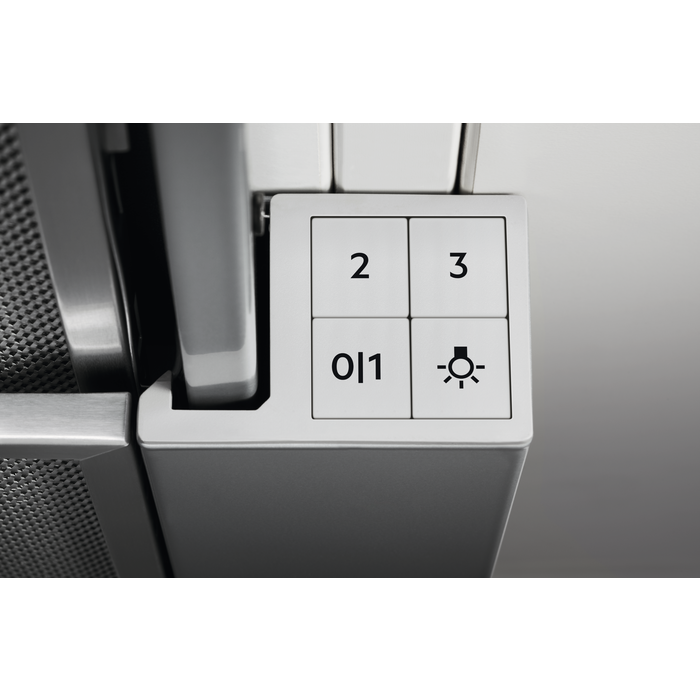 Electrolux izvelkams tvaika nosūcējs, 60 cm, C, pelēks LFP326S