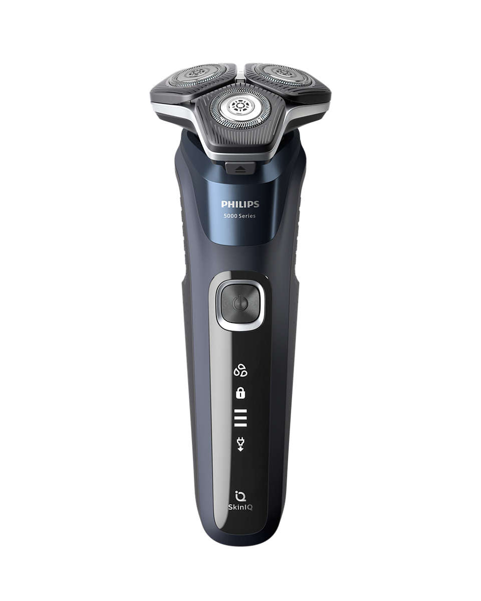 PHILIPS Shaver Series 5000, Wet&amp; Dry skuveklis (lādējams), zils S5885/35