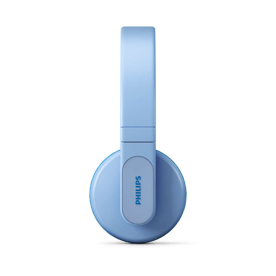 PHILIPS on-ear austiņas ar Bluetooth bērniem, zilas TAK4206BL/00