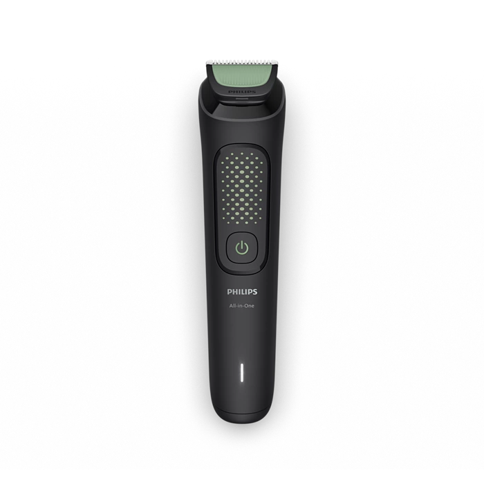 PHILIPS Multigroom series 3000 trimmeris (9-in-1), melns ar zaļu MG3945/15