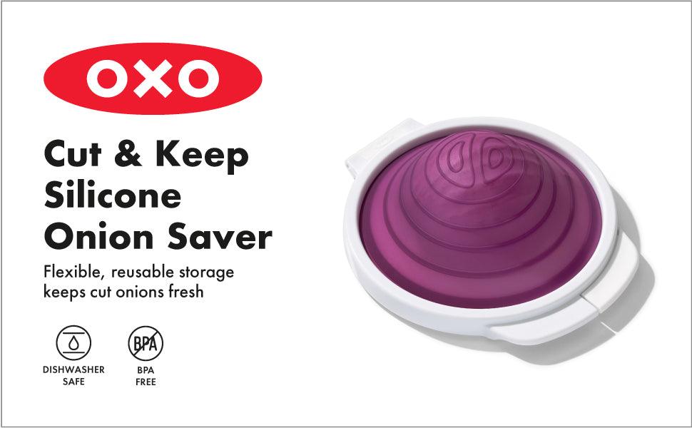 Pārtikas uzglabāšanas trauks OXO Cut & Keep Silicone Onion Saver 11250100 - DomoTehnika