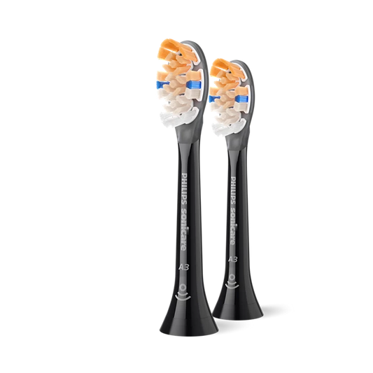 Sonicare A3 Premium All-in-One zobu sukas uzgaļi, 2gab, melni HX9092/88