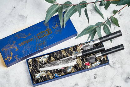 Nažu komplekts SAMURA SUPER 5 Set of 3 kitchen knives SP5-0220 - DomoTehnika