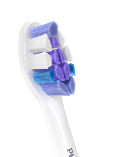 PHILIPS Sonicare Sensitive Standarta Sonic zobu birstes uzgalis, 2gab, balts HX6052/87