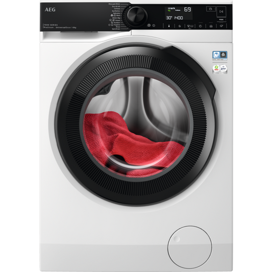 AEG veļas mazg.mašīna (front.ielāde), 8kg, balta LFR73844VE