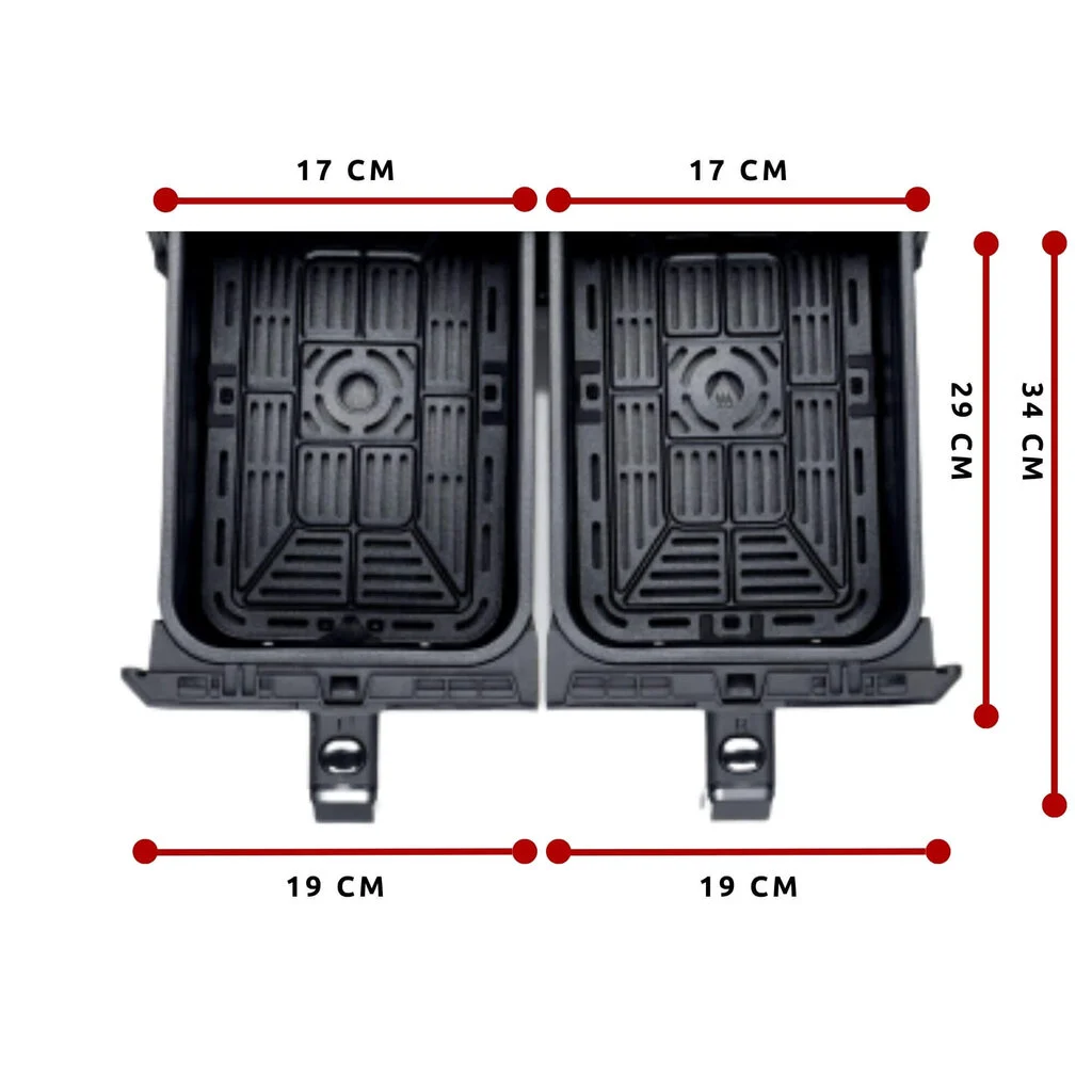 Ariete karstā gaisa friteris, dual A4624