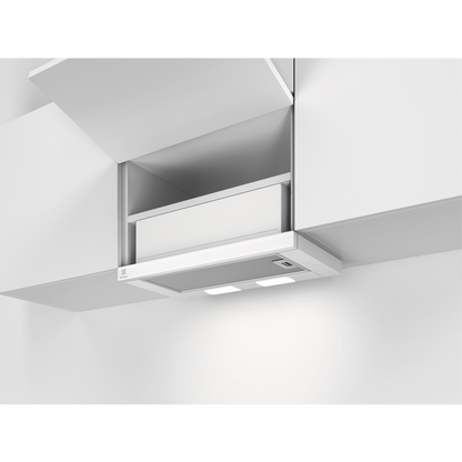 Electrolux izvelkams tvaika nosūcējs, 60 cm, balts LFP326FW