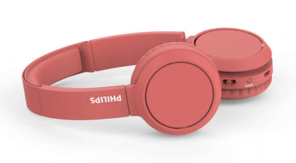 PHILIPS austiņas On-Ear ar Bluetooth, sarkanas TAH4205RD/00