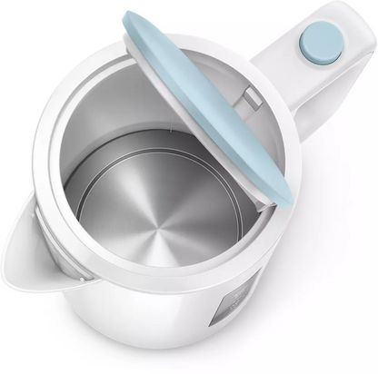 PHILIPS tējkanna 1.7 l, balts/zils HD9318/70