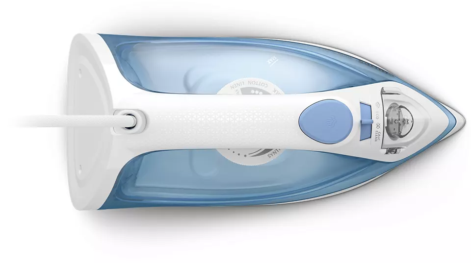 PHILIPS 1000 sērijas Tvaika gludeklis, 2000W, gaiši zils DST1030/20