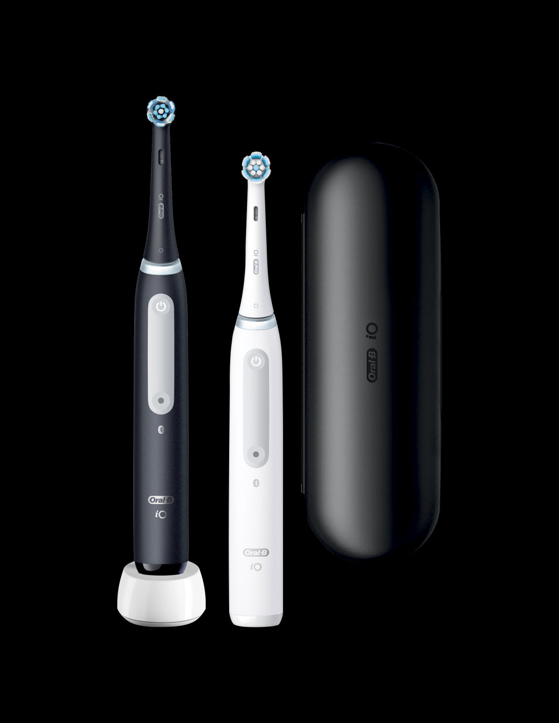BRAUN Series iO4 el.zobu birstes,Matt Black+Quite White iOG4d.2J6.2K