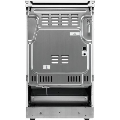 Electrolux gāzes plīts ar elektrisko cepeškrāsni, balta LKK560203W