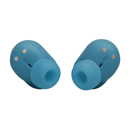 JBL Tune Buds 2 bezvadu austiņas ar aktīvo trokšņu slāpēšanu, zilas JBLTBUDS2TQE