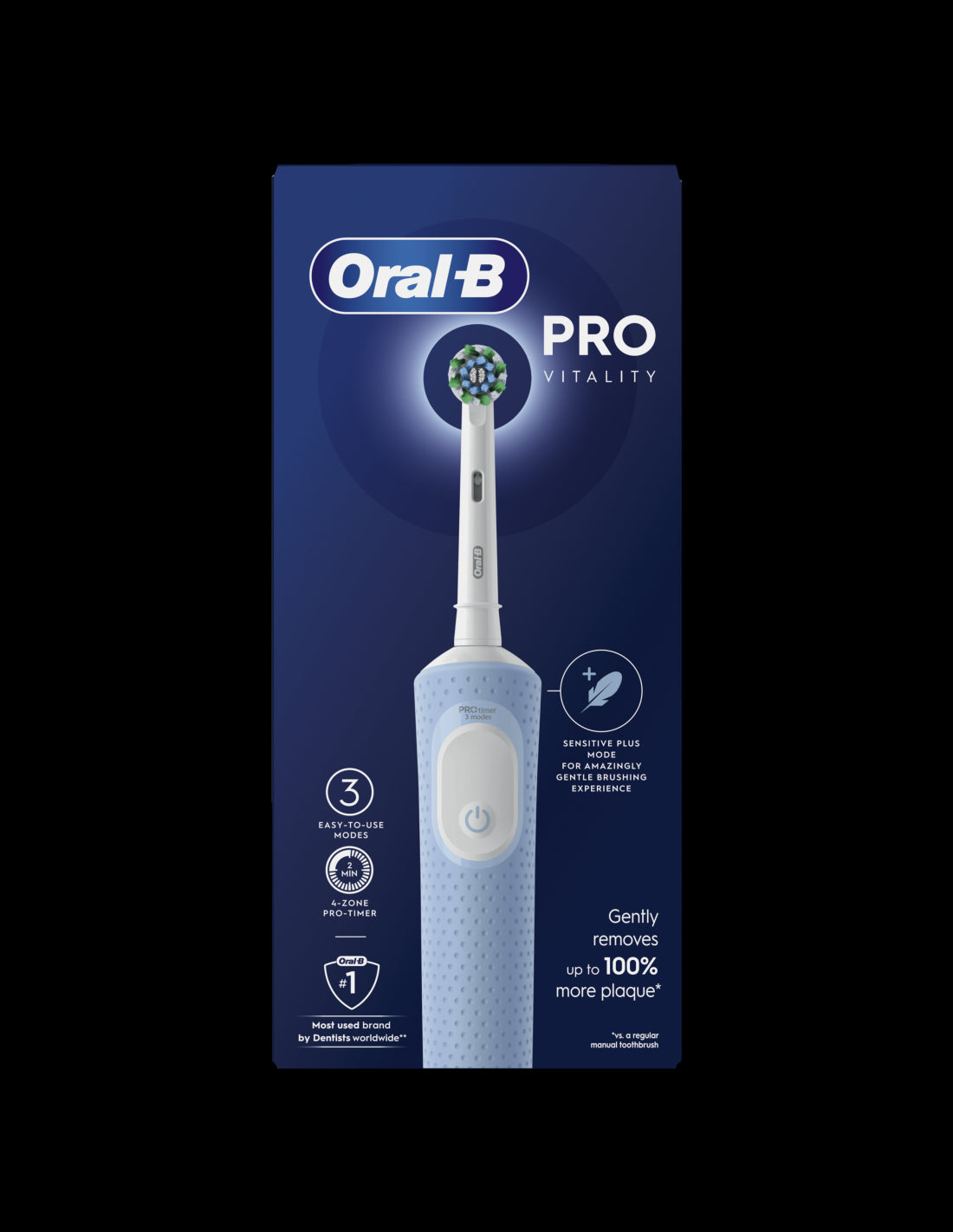 BRAUN Vitality PRO el.zobu birste, zila D 103.413.3 Blue