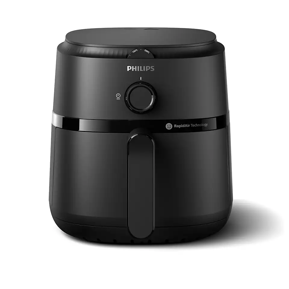Philips karstā gaisa katls, 1500W, 4.2L, melns NA120/00