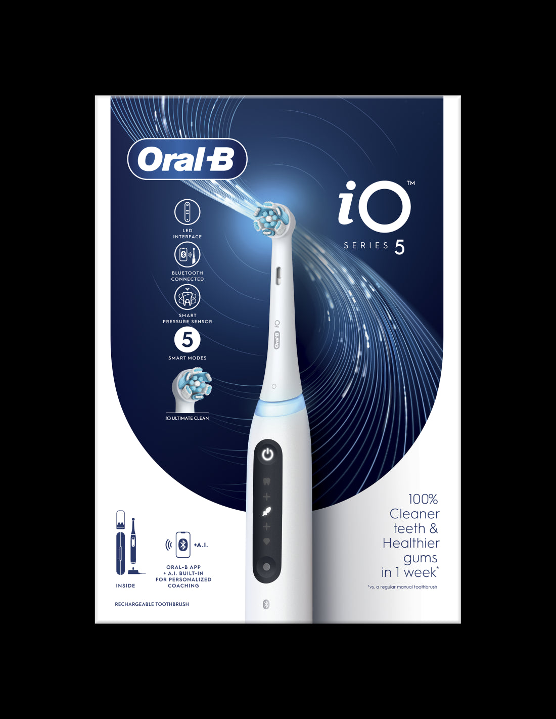 BRAUN Elektriskā zobubirste, Quite White IOG5.1A6.1DK