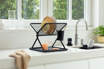 BRABANTIA saliekams trauku žāvētājs, dark grey 139406