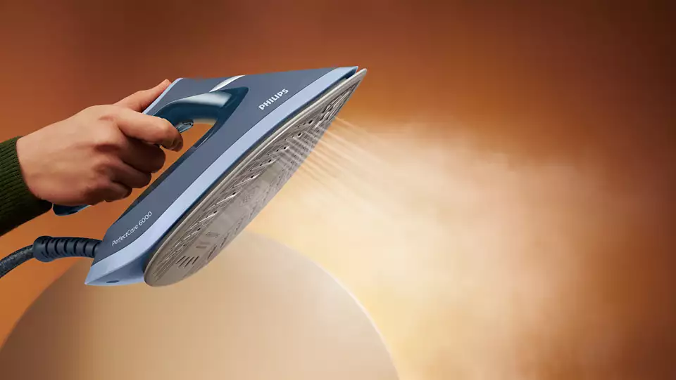 PHILIPS Perfect Care tvaika ģeneratora gludeklis, zils PSG6042/20