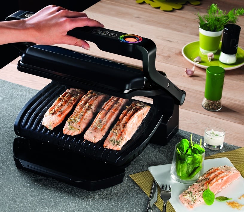 TEFAL Grils OptiGrill+, 2000W, 600cm2, melns GC714834
