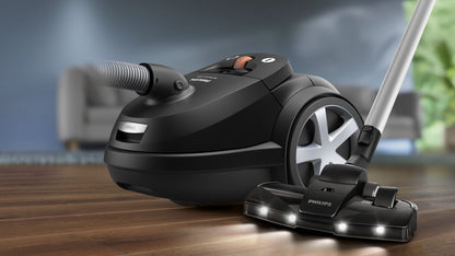 PHILIPS 8000 Series putekļsūcējs, 900 W, melns XD8122/10